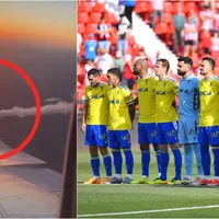 VIDEO: aterrizaje forzoso del avión del Cádiz posterga el homenaje al Mágico González en El Salvador