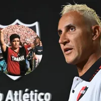 Grande entre los grandes: Keylor Navas hace historia en Newell's por encima de Maradona.