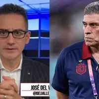José del Valle le pegó a Luis Fernando Suárez: "Castigo merecido..."