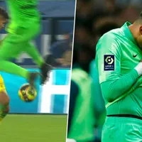 Keylor Navas se fue expulsado por una brutal patada [VIDEO]