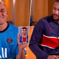 Keylor Navas vence a Neymar en divertido reto de PSG