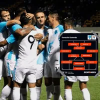 El probable 11 de Guatemala en su debut contra Cuba