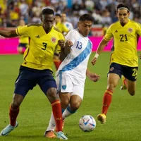 Guatemala cae goleada ante Colombia