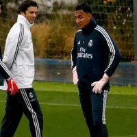 Solari respondió a incógnita de rotación con Keylor y Courtois