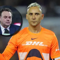 Faitelson se rinde ante Keylor Navas.