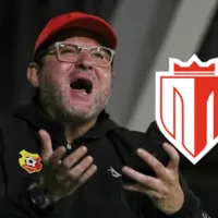 Jafet Soto enfadado.