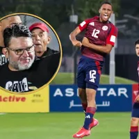 Es una de las grandes promesas de Jafet Soto, su hermano jugó en La Sele y la rompió en el debut del Mundial Sub-17