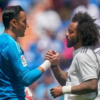Marcelo conmueve al madridismo con su despedida a Keylor Navas
