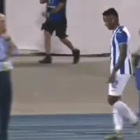 Por este video dicen que DT de Honduras terminó enojado con Romell Quioto