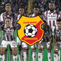 El equipo de Saprissa ante Cartaginés.