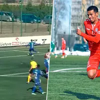 Ariagner Smith marca su primer gol en Lituania [VIDEO]
