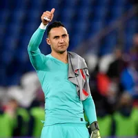 “Listo para una gran noche”, posteó el PSG sobre Keylor Navas