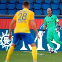 Keylor Navas fue capitán del Paris Saint Germain por primera vez