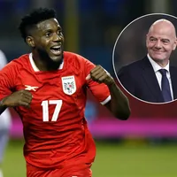 seleccion panama-fifa-jose fajardo-gianni infantino