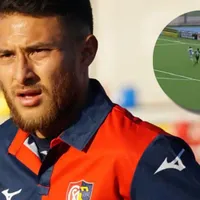 VIDEO | Joshua Pérez marcó un golazo y le dio el empate al Montevarchi