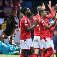Nottingham Forest de Keylor Navas venció al Arsenal y se salvó del descenso.