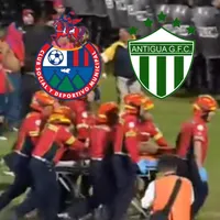 Escenas brutales y una figura de Municipal herida: Antigua fue bicampeón y estalló una batalla campal sin precedentes