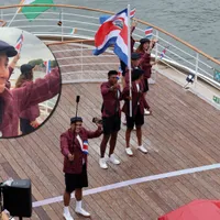 Costa Rica dijo presente en la inauguración de los JJOO.