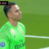 "Keylor Navas se harta" - dicen en televisión de España