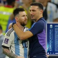 ¡Con los campeones del mundo! Lionel Scaloni anunció la convocatoria de Argentina para el amistoso vs. Panamá