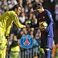 Director deportivo del PSG confirma el interés de juntar a Keylor Navas con Lionel Messi