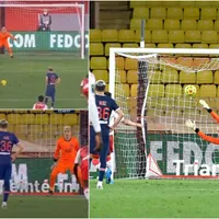 Keylor Navas no pudo detener el penal con el que perdió el PSG ante Mónaco