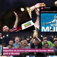 Así reaccionaron las portadas de Centroamérica tras el título Mundial de Argentina
