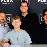 Nathan Ordaz firma contrato profesional con Los Angeles FC