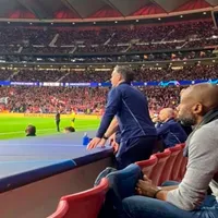 ¡Invitación de lujo! Paulo Wanchope alentó al Manchester City en el duelo ante Atlético