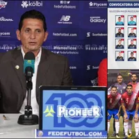 Ronald González sorpende a todos con su primera convocatoria en Costa Rica