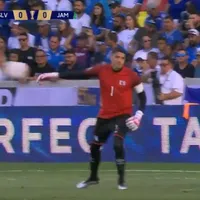 Arquero de La Selecta sí pudo hacer esta vez el truco que le salió mal en el debut