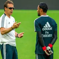 Lopetegui se encuentra entre el vestuario y Florentino en Madrid