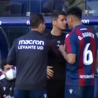 Duarte casi llega a los golpes... contra un compañero de equipo [Video]