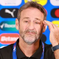 Thomas Christiansen en conferencia de prensa.