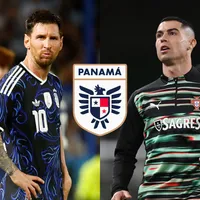 seleccion de panama-cristiano ronaldo-lionel messi