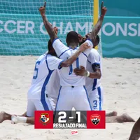 Eliminatorias Concacaf Fútbol Playa | Panamá debuta con victoria ante Trinidad y Tobago [VIDEO]