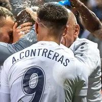 La especial bienvenida de Anthony Contreras a Orlando Galo en Letonia