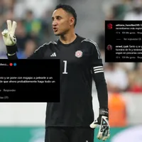 "Gracias por renunciar": los lapidarios mensajes a Keylor Navas desde Costa Rica tras ser denunciado