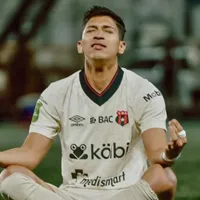 Ángel Zaldívar habló sobre su doblete.