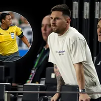 Lionel Messi y otras figuras de Inter Miami encararon al árbitro guatemalteco Walter López