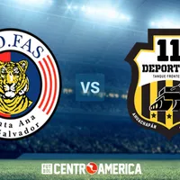 FAS vs Once Deportivo: horario, canal de TV y streaming para ver EN VIVO la fecha 2 del Apertura de El Salvador