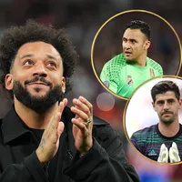 "¿Keylor Navas o Courtois?": Marcelo no dudó en elegir al mejor y desató la polémica en Real Madrid