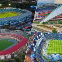 Los estadios que se usarían si Centroamérica fuera sede de un Mundial
