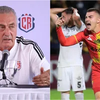 El fuerte ultimátum de Gustavo Alfaro a Fernán Faerron en la Selección de Costa Rica