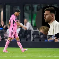 David Ruiz dejó a su equipo con uno menos y no le gustó a Lionel Messi. (Foto: Getty Images)