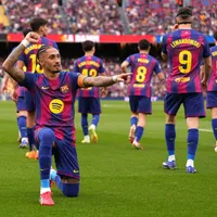 Raphinha, Lamine Yamal y Fermín ponen al Barcelona a un ritmo goleador histórico