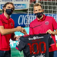 Carevic llegó a 100 partidos con Alajuelense