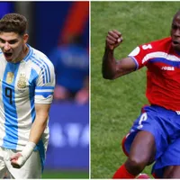 Julián Álvarez iguala una marca de Paulo Wanchope en el debut de Argentina por la Copa América 2024