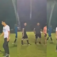 Increíble: en Honduras un árbitro para evitar ser agredido tuvo que sacar un arma [VIDEO]