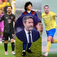 Thomas Christiansen eligió entre Lionel Messi, Diego Maradona y Cristiano Ronaldo.